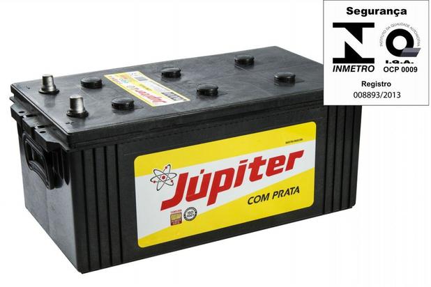 Bateria Automotiva Júpiter 200ah 12v Com Prata Menor preço em Bateria Automotiva Júpiter 200ah 12v Com Prata