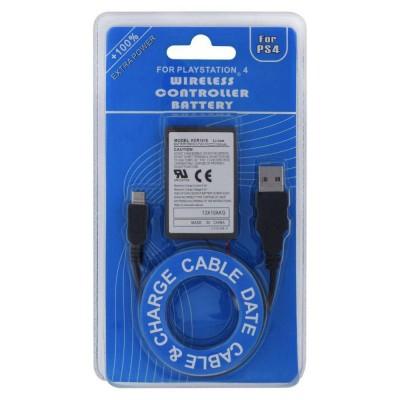 Bateria + Cabo USB - PlayStation 4 video game - Feir é boa?