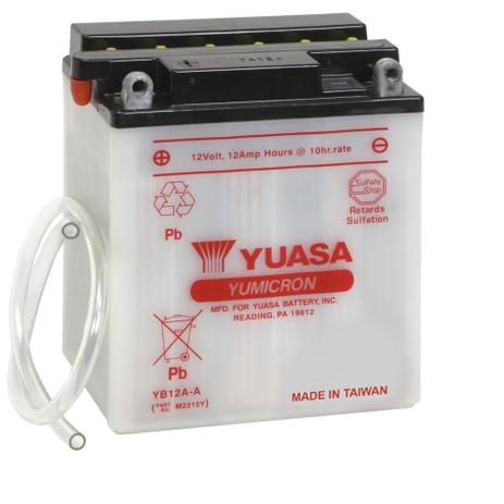 Bateria CB 400 / CB 450 / CBR 450 YB12A-A (yuasa) Menor preço em Bateria CB 400 / CB 450 / CBR 450 YB12A-A (yuasa)