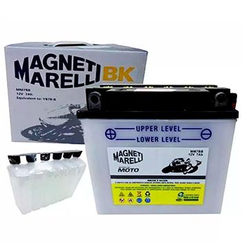 Bateria Convencional Magneti Marelli MM7BB Cód. Yuasa YB7B-B Menor preço em Bateria Convencional Magneti Marelli MM7BB Cód. Yuasa YB7B-B