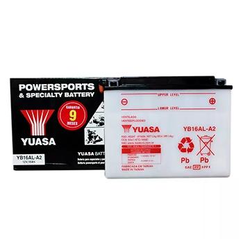 Bateria Convencional Yuasa Original YAMAHA 1200 V-Max 1200 Código:Yuasa Yb16al Menor preço em Bateria Convencional Yuasa Original YAMAHA 1200 V-Max 1200 Código:Yuasa Yb16al