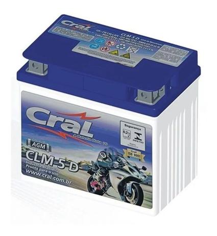 Bateria Cral Ytx5l-bs Clm5d Titan Fan 150 Biz 125 Xre 300 Menor preço em Bateria Cral Ytx5l-bs Clm5d Titan Fan 150 Biz 125 Xre 300