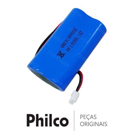 Bateria de Lítio ZEC 18650 7,4V 2000mAh 14.8Wh para Caixa Acústica Philco PHT80 Menor preço em Bateria de Lítio ZEC 18650 7,4V 2000mAh 14.8Wh para Caixa Acústica Philco PHT80