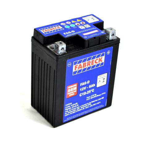 Bateria de Moto Fabreck  FA6-D CG150 DR125 SE XT225 Fazer250 é boa?