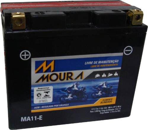 Bateria de Moto Moura Yt12b-bs 11ah 12v Selada (Ma11-E) Menor preço em Bateria de Moto Moura Yt12b-bs 11ah 12v Selada (Ma11-E)