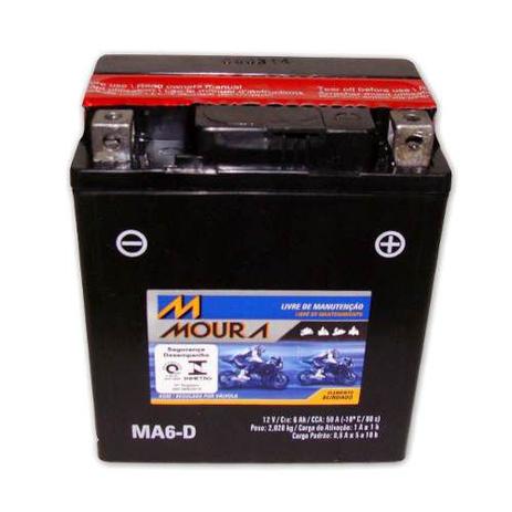 Bateria de Moto Moura Ytx7l-bs 6Ah 12v Selada (Ma6-D) Menor preço em Bateria de Moto Moura Ytx7l-bs 6Ah 12v Selada (Ma6-D)