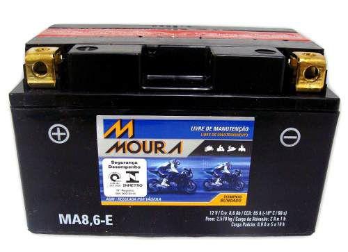 Bateria de Moto Moura Ytz10s 8,6ah 12v Selada (Ma8,6-E) Menor preço em Bateria de Moto Moura Ytz10s 8,6ah 12v Selada (Ma8,6-E)