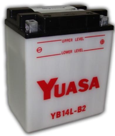 Bateria de Moto Yuasa Yb14l-b2 14ah 12v Menor preço em Bateria de Moto Yuasa Yb14l-b2 14ah 12v