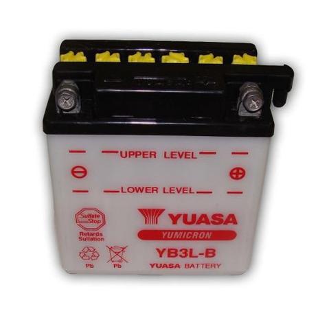 Bateria de Moto Yuasa Yb3l-b 3ah 12v Menor preço em Bateria de Moto Yuasa Yb3l-b 3ah 12v