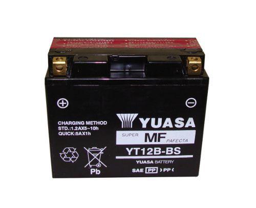 Bateria de Moto Yuasa Yt12b-bs 10ah 12v Menor preço em Bateria de Moto Yuasa Yt12b-bs 10ah 12v