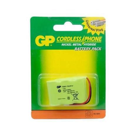 Bateria de Telefone GP T157 T107 3.6v 300mAh Menor preço em Bateria de Telefone GP T157 T107 3.6v 300mAh