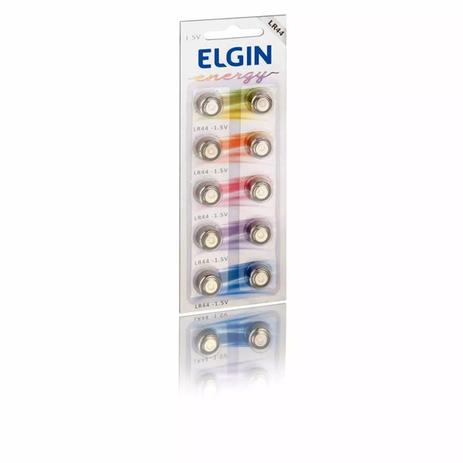 Bateria Elgin Lr44 1.5v Com 10 Unidades Ag13 Lr1154 Menor preço em Bateria Elgin Lr44 1.5v Com 10 Unidades Ag13 Lr1154