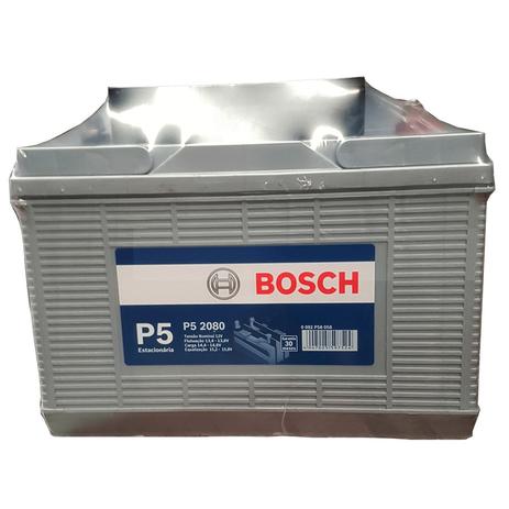 Bateria Estacionaria Bosch P5 2080 - 115Ah Menor preço em Bateria Estacionaria Bosch P5 2080 - 115Ah