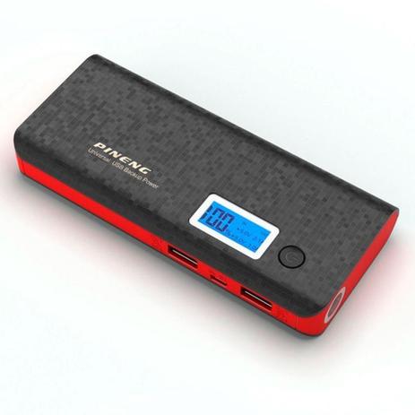 Bateria Externa Power Bank Digital Pineng 10000mAh Usb Pn-968 Menor preço em Bateria Externa Power Bank Digital Pineng 10000mAh Usb Pn-968