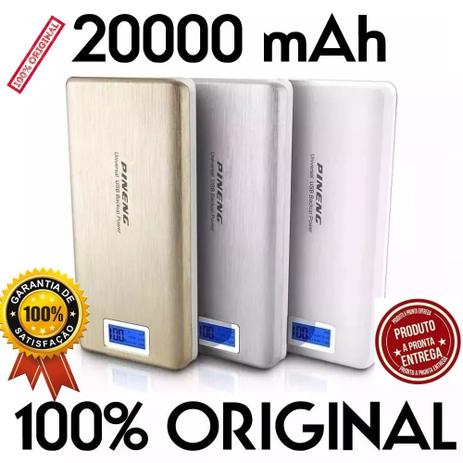 Bateria Externa Power Bank Pineng Slim De 20000mah Original é boa?