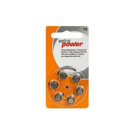 Bateria Extra Power 13 / PR48 - Cartela c/ 6 unidades Menor preço em Bateria Extra Power 13 / PR48 - Cartela c/ 6 unidades