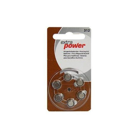 Bateria Extra Power 312 / PR41 - Cartela c/ 6 unidades Menor preço em Bateria Extra Power 312 / PR41 - Cartela c/ 6 unidades
