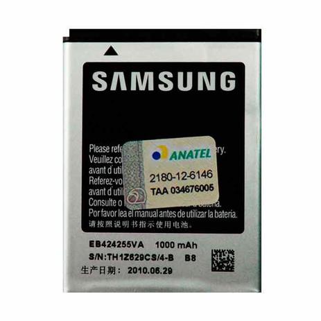 Bateria Galaxy GT-S3572 Original - Samsung Menor preço em Bateria Galaxy GT-S3572 Original - Samsung