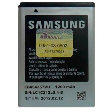 Bateria Galaxy Y GT-S5360 Original - Samsung Menor preço em Bateria Galaxy Y GT-S5360 Original - Samsung