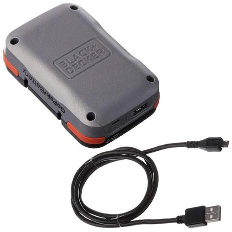 Bateria GoPak 12V Bivolt BLACK DECKER c/ Função Power Bank Suplly Menor preço em Bateria GoPak 12V Bivolt BLACK DECKER c/ Função Power Bank Suplly