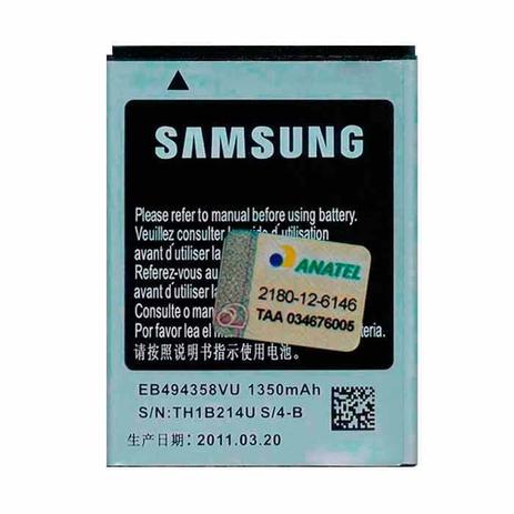 Bateria GT-S6812 Galaxy Fame - Samsung Menor preço em Bateria GT-S6812 Galaxy Fame - Samsung
