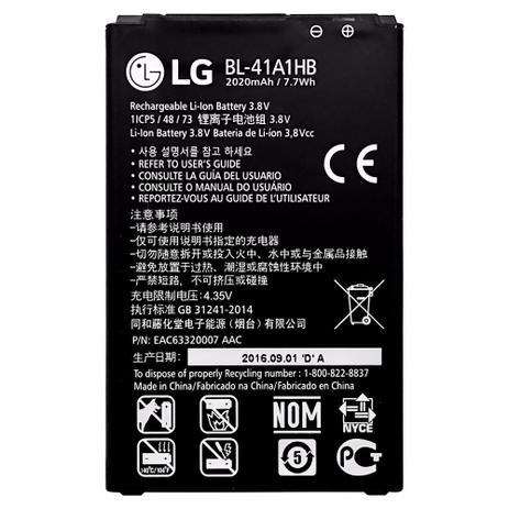 Bateria LG BL-41A1HB Original Menor preço em Bateria LG BL-41A1HB Original