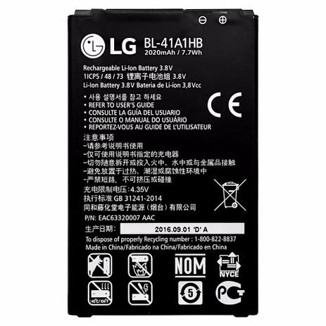 Bateria Lg Bl 41a1hb Original Bateria Para Celular Magazine Luiza
