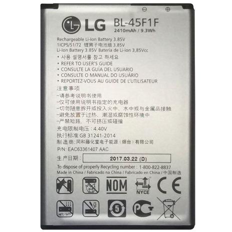 Bateria LG BL-45F1F Original Menor preço em Bateria LG BL-45F1F Original