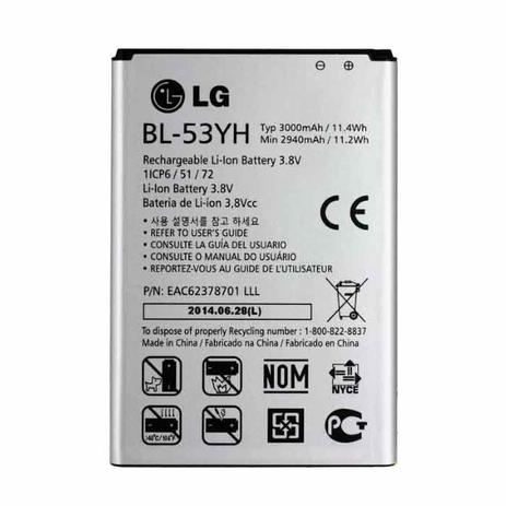 Bateria LG BL-53YH Original Menor preço em Bateria LG BL-53YH Original
