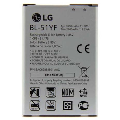 Bateria LG G4 H815P Original LG-BL51YF Menor preço em Bateria LG G4 H815P Original LG-BL51YF