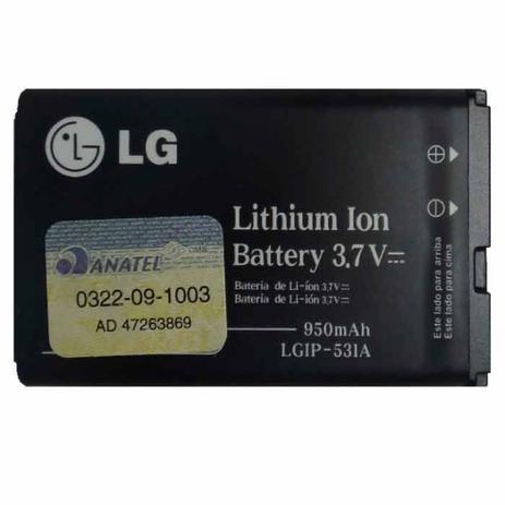 Bateria LG IP-531A Original Menor preço em Bateria LG IP-531A Original