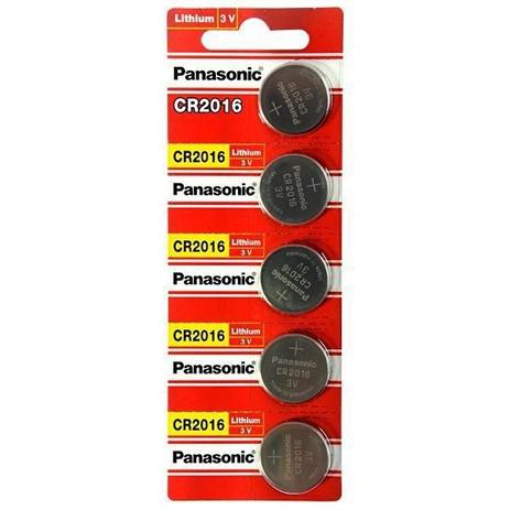 Bateria Lithium 3V CR2016 - Panasonic Menor preço em Bateria Lithium 3V CR2016 - Panasonic