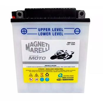 Bateria Magneti Marelli MM12AA Cód. Yuasa YB12A-A Menor preço em Bateria Magneti Marelli MM12AA Cód. Yuasa YB12A-A