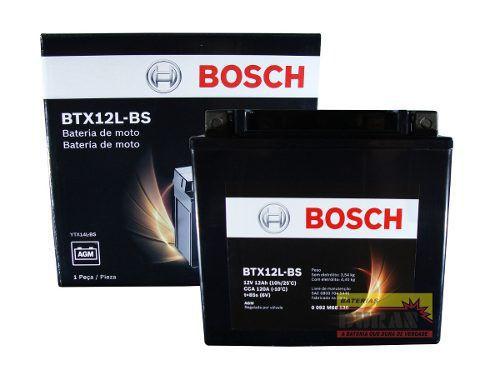 Bateria Moto Bosch Btx12l-bs 12ah 12v Harley Sportster 883 Menor preço em Bateria Moto Bosch Btx12l-bs 12ah 12v Harley Sportster 883
