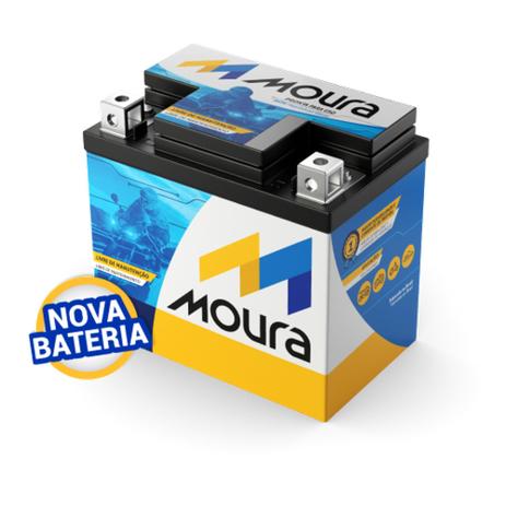 Bateria Moto Moura MA5D 5ah Original Honda Titan150/125 Fan Biz Cg Bros Xre300 Yamaha Ybr Factor Menor preço em Bateria Moto Moura MA5D 5ah Original Honda Titan150/125 Fan Biz Cg Bros Xre300 Yamaha Ybr Factor