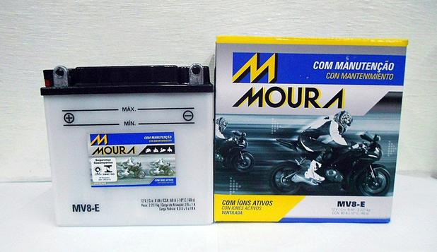 Bateria Moto Mv8-ei Suzuki Katana Suzuki Yes - Moura Menor preço em Bateria Moto Mv8-ei Suzuki Katana Suzuki Yes - Moura