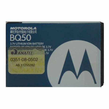 Bateria Motorola BQ50 Original Menor preço em Bateria Motorola BQ50 Original