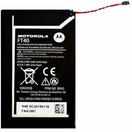 Bateria Motorola FT40 Original Menor preço em Bateria Motorola FT40 Original