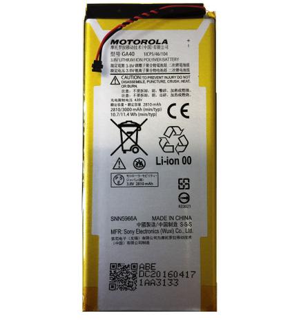 Bateria Motorola Moto G4 Plus XT1640 Original - GA40 Menor preço em Bateria Motorola Moto G4 Plus XT1640 Original - GA40