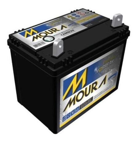 Bateria Moura Estacionária 12v 30ah Vrla Para No-break Menor preço em Bateria Moura Estacionária 12v 30ah Vrla Para No-break