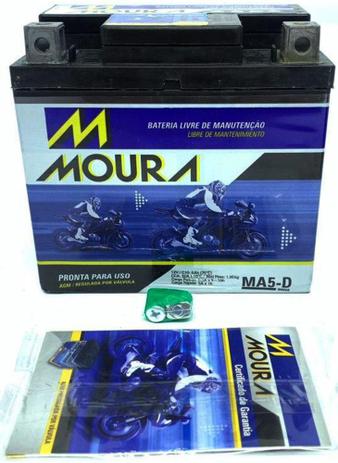 Bateria Moura Ma5-d 5ah 12v é boa?