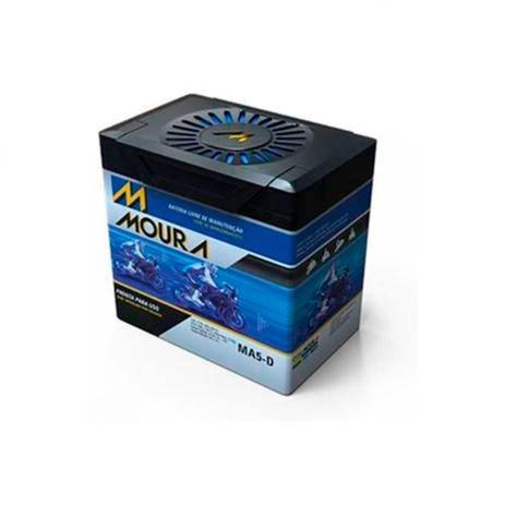 Bateria Moura Moto 5ah MMVA5-D Selada AGM Titan/Fan/Biz/Bros Menor preço em Bateria Moura Moto 5ah MMVA5-D Selada AGM Titan/Fan/Biz/Bros