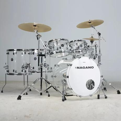 Menor preço em Bateria Nagano Work Serie bony Sparkle-Bat Acryc Clear Acrylic Clear - Tagima