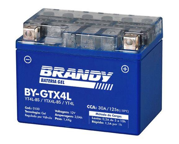 Bateria Nano Gel BY-GTX4L Yamaha Axis 90 Brandy 0100 é boa?