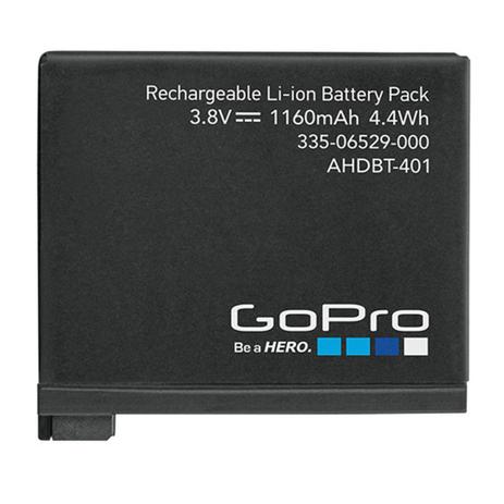 Bateria Original Recarregável 1160 mAh para Câmera GoPro Hero 4 Black/Silver Menor preço em Bateria Original Recarregável 1160 mAh para Câmera GoPro Hero 4 Black/Silver