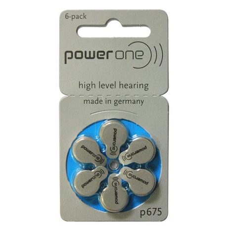 Bateria p/ Aparelho Auditivo Power One P-675 - Lemat Menor preço em Bateria p/ Aparelho Auditivo Power One P-675 - Lemat