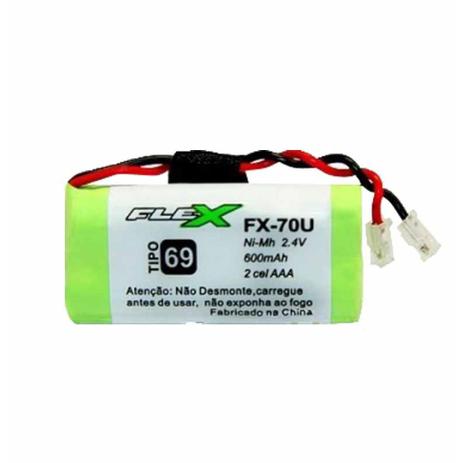 Bateria p/telefone s/fio 2.4v 600mha fx70u - X-cell Menor preço em Bateria p/telefone s/fio 2.4v 600mha fx70u - X-cell
