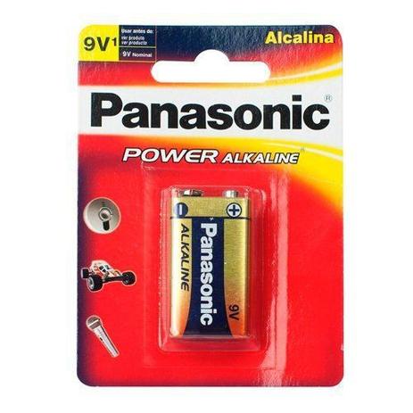 Bateria Panasonic Power 9v - Alcalina Menor preço em Bateria Panasonic Power 9v - Alcalina