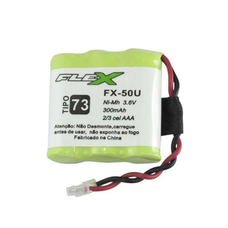 Bateria para Telefone sem Fio FLEX NI-MH 3.6V 300 MAH Universal FX50U - Gna é boa?