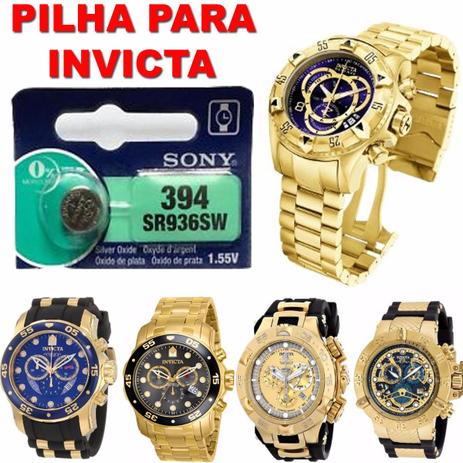 Bateria Pilha Para Relógio Invicta Original Serve em qualquer Modelo - Sony Menor preço em Bateria Pilha Para Relógio Invicta Original Serve em qualquer Modelo - Sony